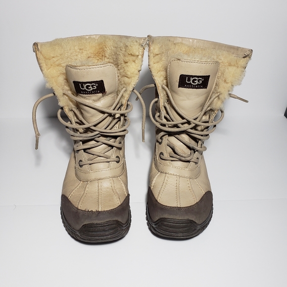 UGG Australia Adirondack Boot II Sand 1909 Women's Size US 6 Wool Lined - Picture 10 of 10